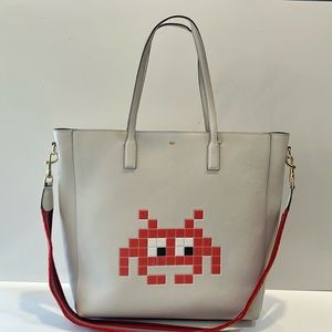 Anya Hindmarch Leather Tote Color Off White